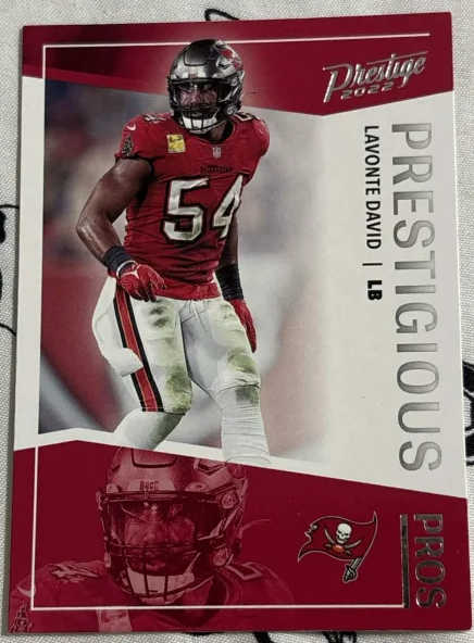 2022 Panini Prestige Prestigious Pros insert #PP-21 Lavonte David